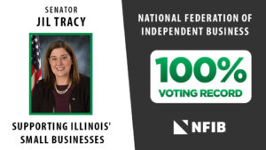 Tracy NFIB 100 Percent Voting Record Graphic
