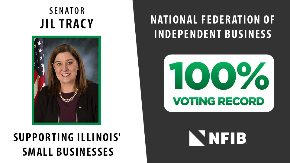 Tracy NFIB 100 Percent Voting Record Graphic